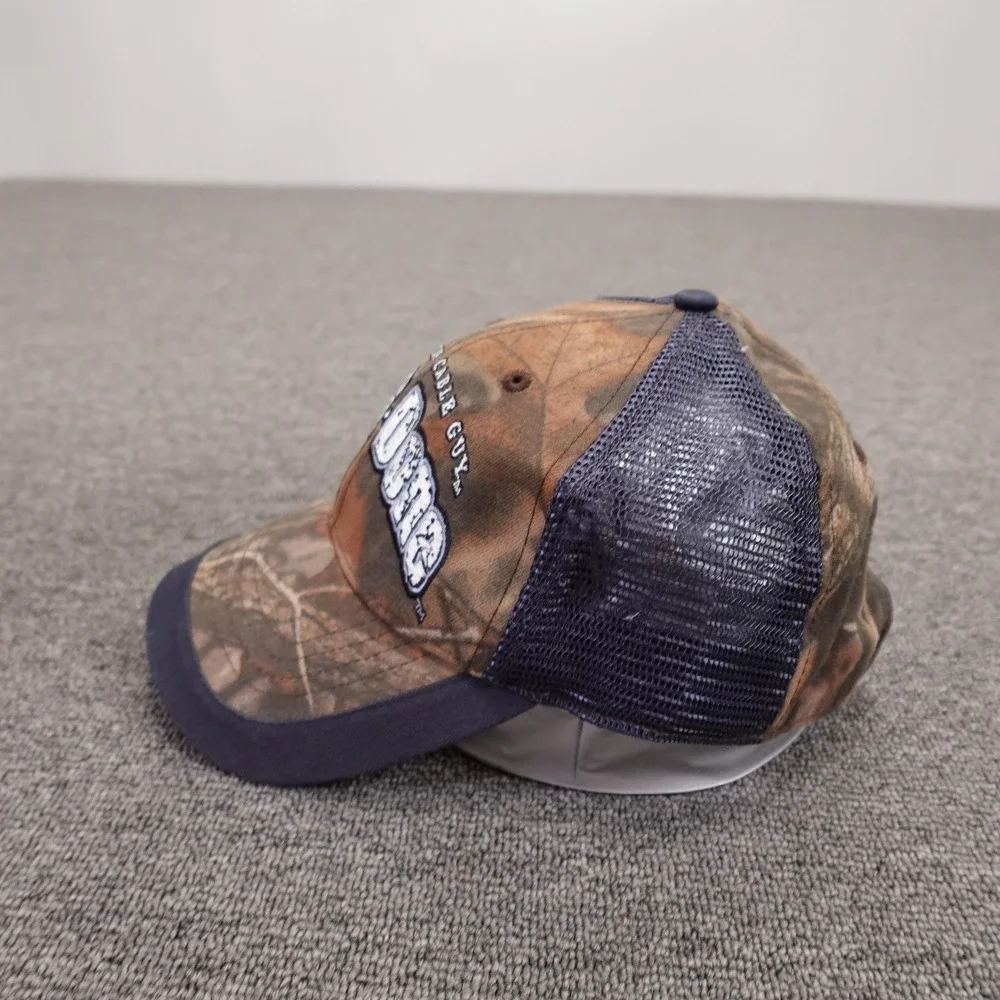 Larry The Cable Guy Git-R-Done SRI Hat Cap Strap Back Mens One Size Brown Camo